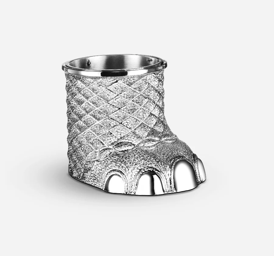 Silverware Elephant Foot Ice Bucket BR-103 Cooke & Kelvey